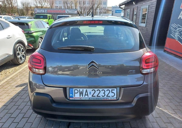 Citroen C3 cena 44900 przebieg: 67000, rok produkcji 2020 z Miechów małe 254